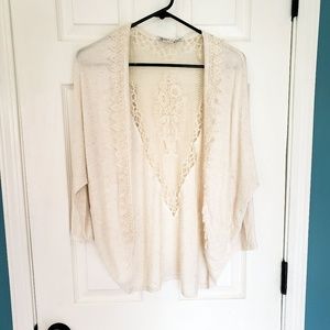 American Rag Embroidered Cardigan